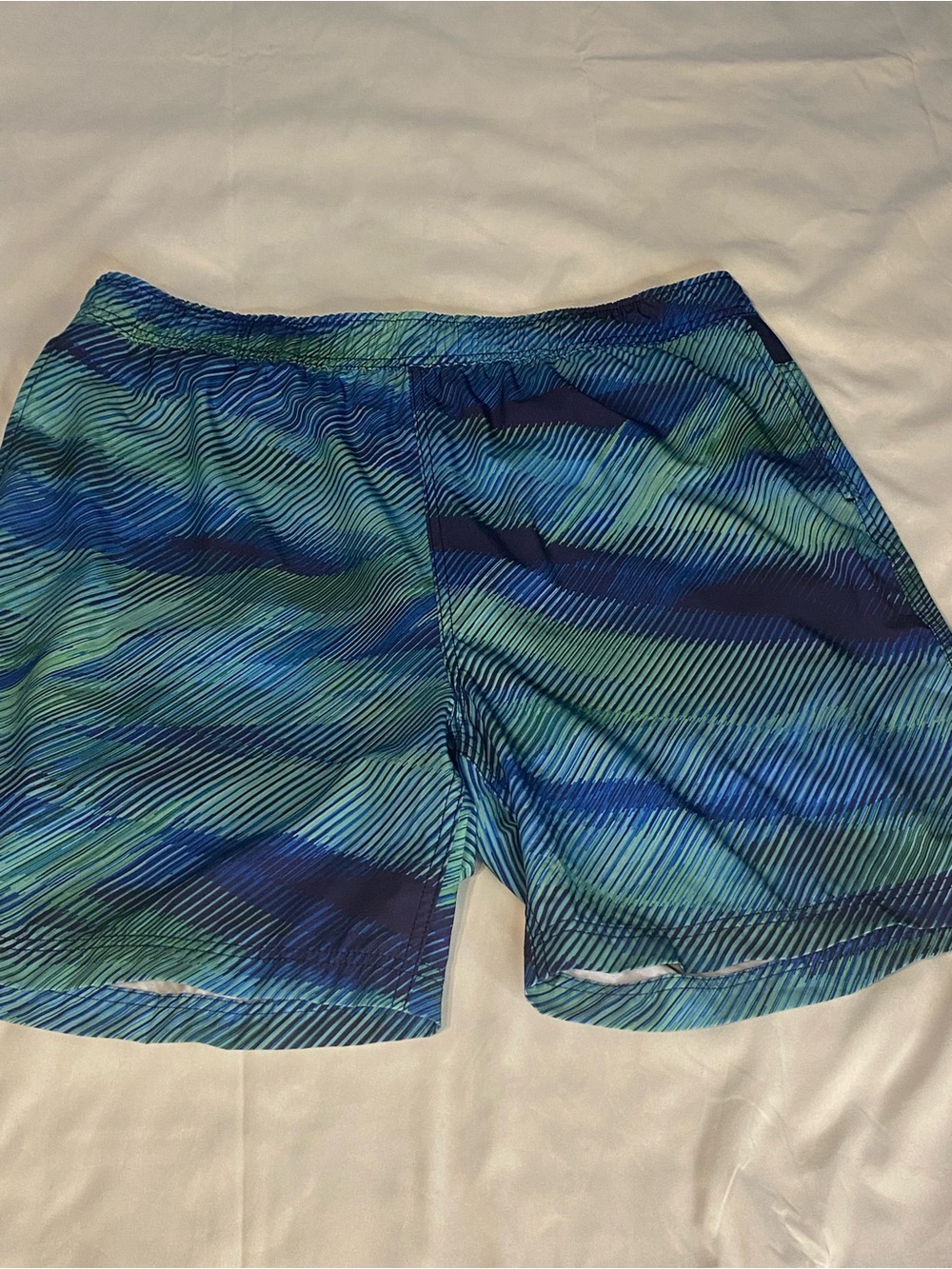 Men's Blue Beach Swim Trunks by Speedo Size 2X Great Condition